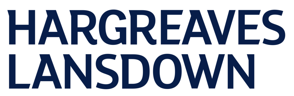 Hargreaves-Lansdown logo as simple text.